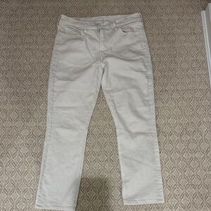 MOTHER Women's Ankle & Cropped Jeans in Light Gray
